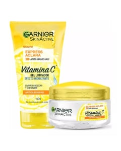 Combo Garnier Express Aclara Brillo e Hidratación