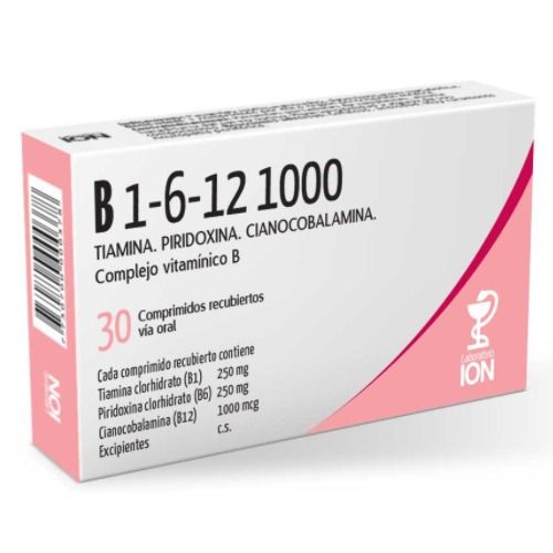 B1 B6 B12 1000 MG 30 COMPRIMIDOS | Farmashop