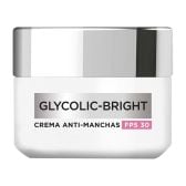 Crema De Día L'oréal Paris Glycolic Bright Fps30 50 Ml