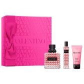 Cofre Valentino Born In Roma Donna 100 ml + Body Lotion 50 ml + Minitalla 15 ml