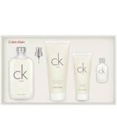 Cofre Calvin Klein One Perfume Edt 200 Ml+ Minitalla 15 Ml+ Body Lotion 200 Ml + Shower Gel 100 Ml