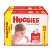 Pañales Huggies Supreme Unisex G 120 Unidades