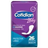 Protectores Diarios Cotidian Lady Largos 26 Unidades