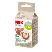 Chupete Nuk For Nature Silicon Talle 3 Beige 2 Unidades