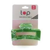 Pinza Para Cabello Top Marmolada Verde