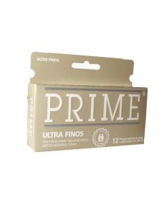 PRESERVATIVO PRIME ULTRAFINO X12 UNIDADES.