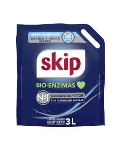 Jabón Líquido Para Ropa Skip Regular 3 L