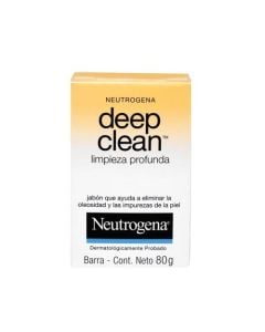 BARRA NEUTROGENA DEEP CLEAN 80 GRS.