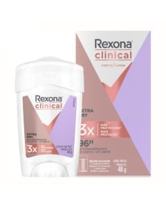 ANTITRANSPIRANTE REXONA CLINICAL FEMENINO EXTRA DRY 48G