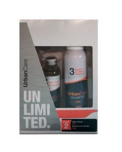 Espuma De Afeitar Urban Care Unlimited 149 G + After Shave 75 Ml