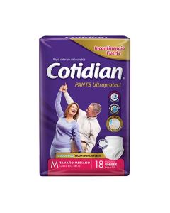 PAÑAL PARA ADULTOS COTIDIAN PANTS MEDIANOS 18 UNIDADES