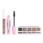 Combo Wet And Wild Sombra De Ojos Color Icon Camo - Flaunt, Máscara De Pestañas Mega Volume Very Black y Labial Gloss Nude Mood