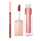 Combo Maybelline Brillo Labial Lifter Gloss Moon y Delineador De Labios Lifter Liner Tono Player