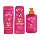 Combo Elvive Dream Liso Shampoo, Acondicionador y Crema Para Peinar
