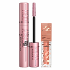 Combo Maybelline Máscara De Pestañas Sky High Very Black Washable + Rubor Sunkisser Blush N°03 Sol Search