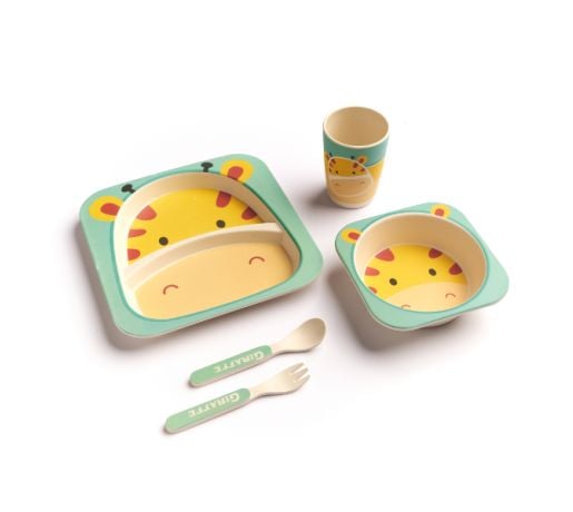 SET DE COMIDA PARA BEBES DE BAMBU RABBIT Farmashop