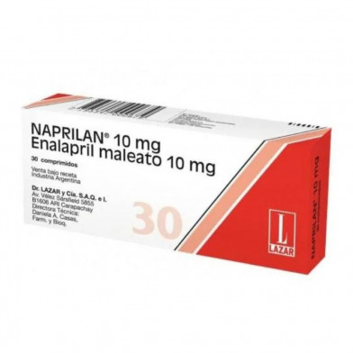Naprilan 10 mg 30 Comprimidos