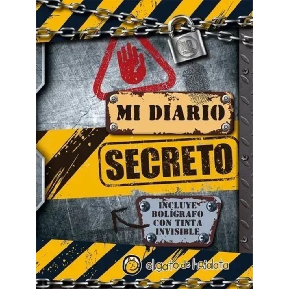 Libro Mi Diario Secreto Gris 