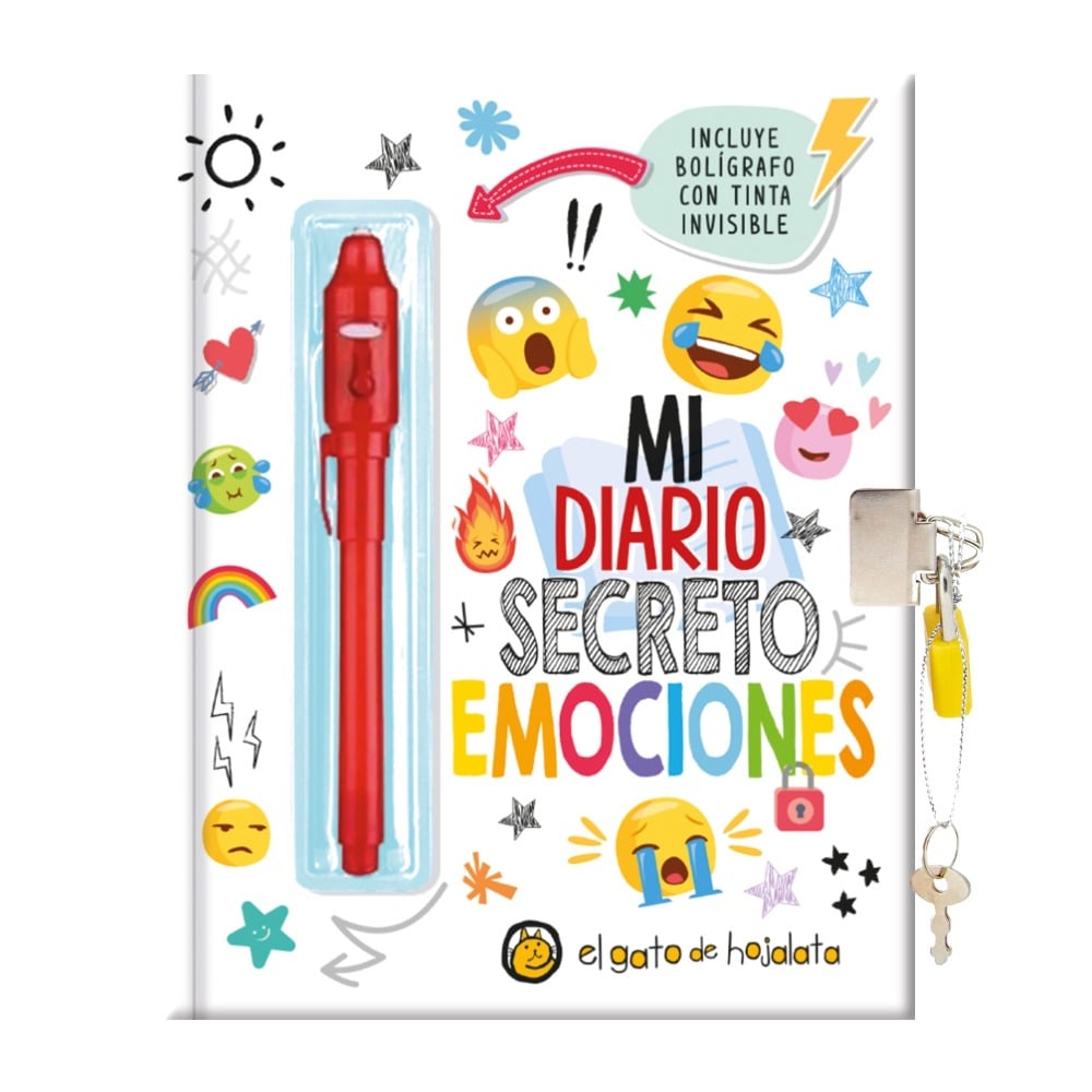 Libro Mi Diario Secreto de Emociones