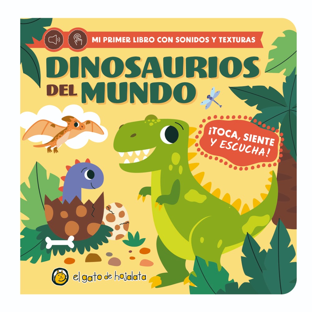 Libro Dinosaurios del Mundo con Sonidos y Texturas 