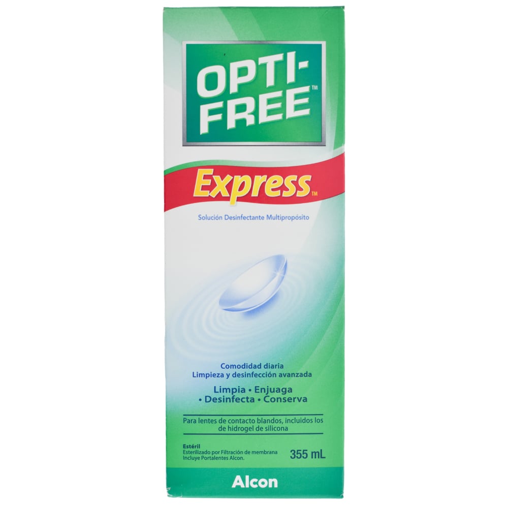 Opti-Free Express Solución para Lentes de Contacto 355 ml