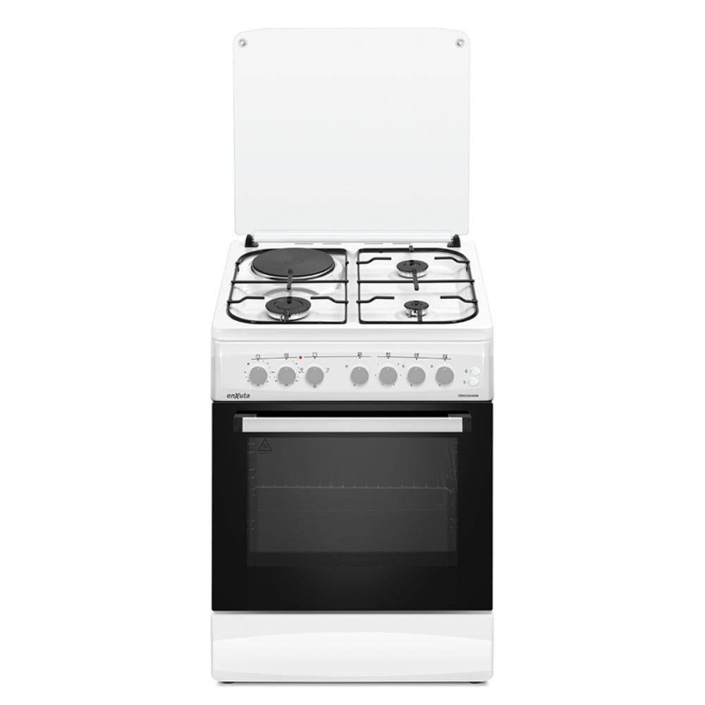 Cocina Enxuta CENX5646W Combinada Blanca 3 Hornallas