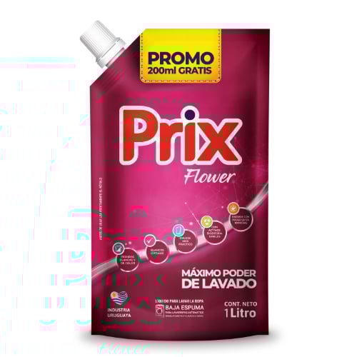 Jabón Líquido para Ropa Prix Flores de Cerezos 1 l