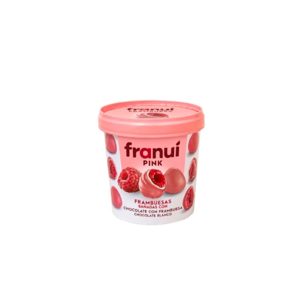Frambuesas con Chocolate Franuí Pink 150 g