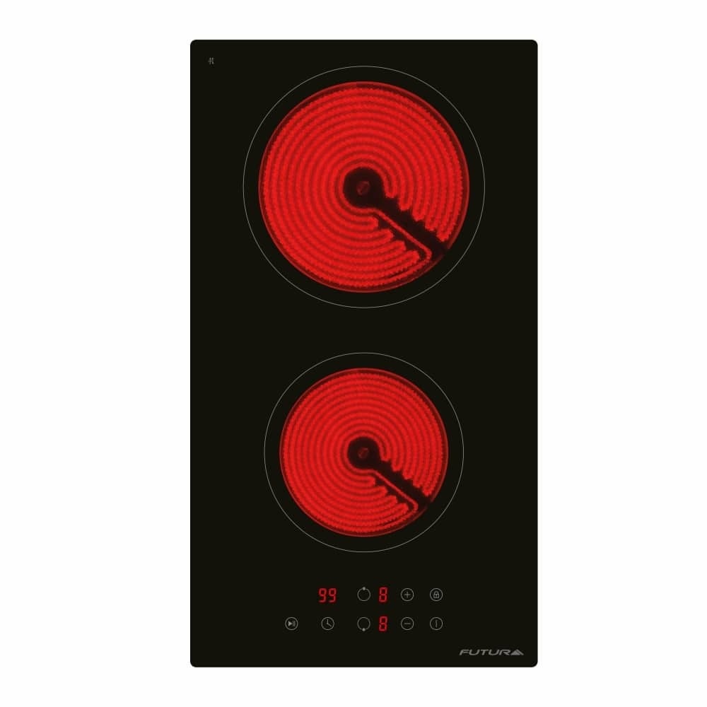 Anafe Futura Vitrocerámica 2 Zonas 