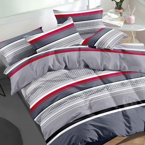 Juego De Sábanas 2 Plazas Líneas