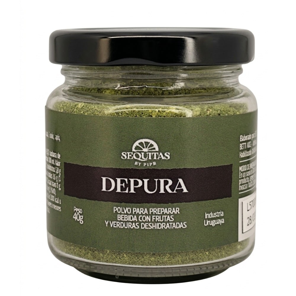 Jugo Verde Sequitas Depura en Polvo 40 g