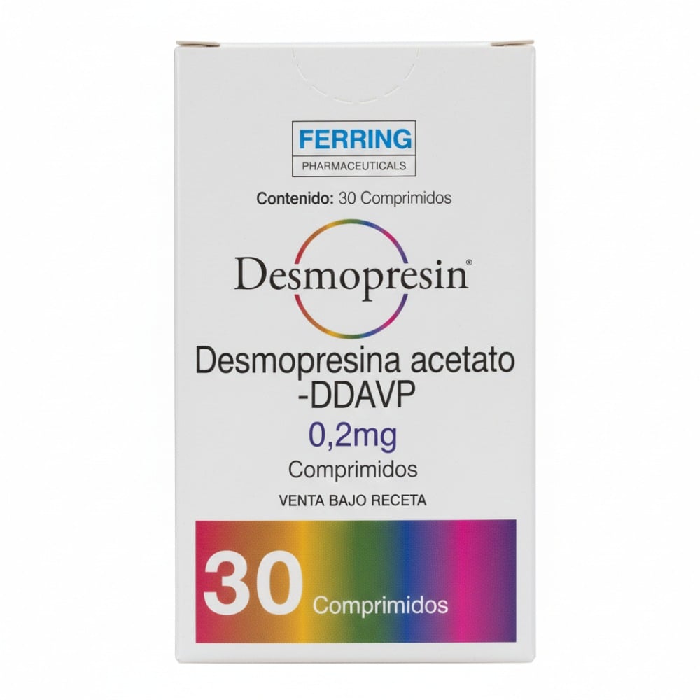 Desmopresin 0.2 mg 30 Comprimidos