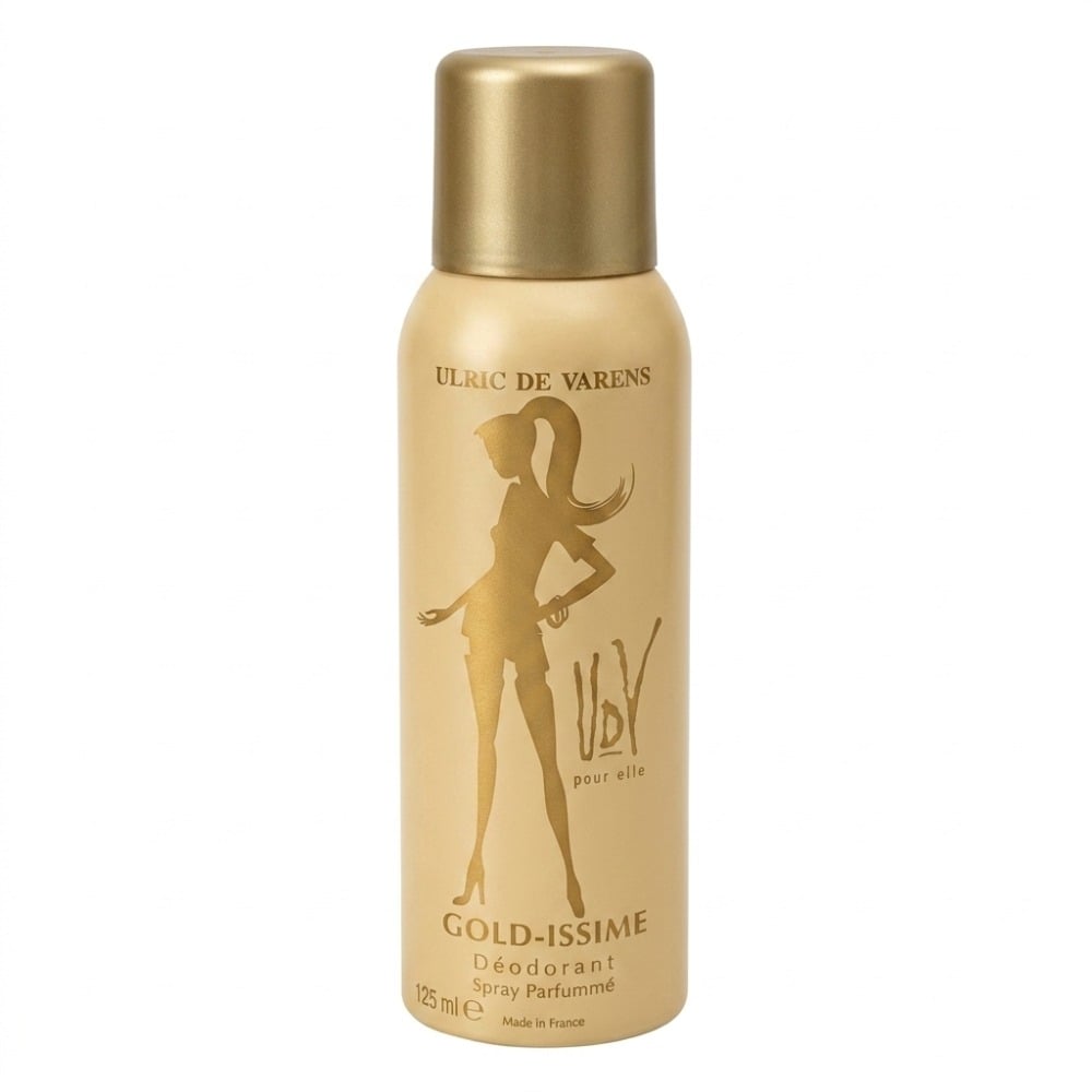 Desodorante en Aerosol Ulric De Varens Gold Issime 125 ml 