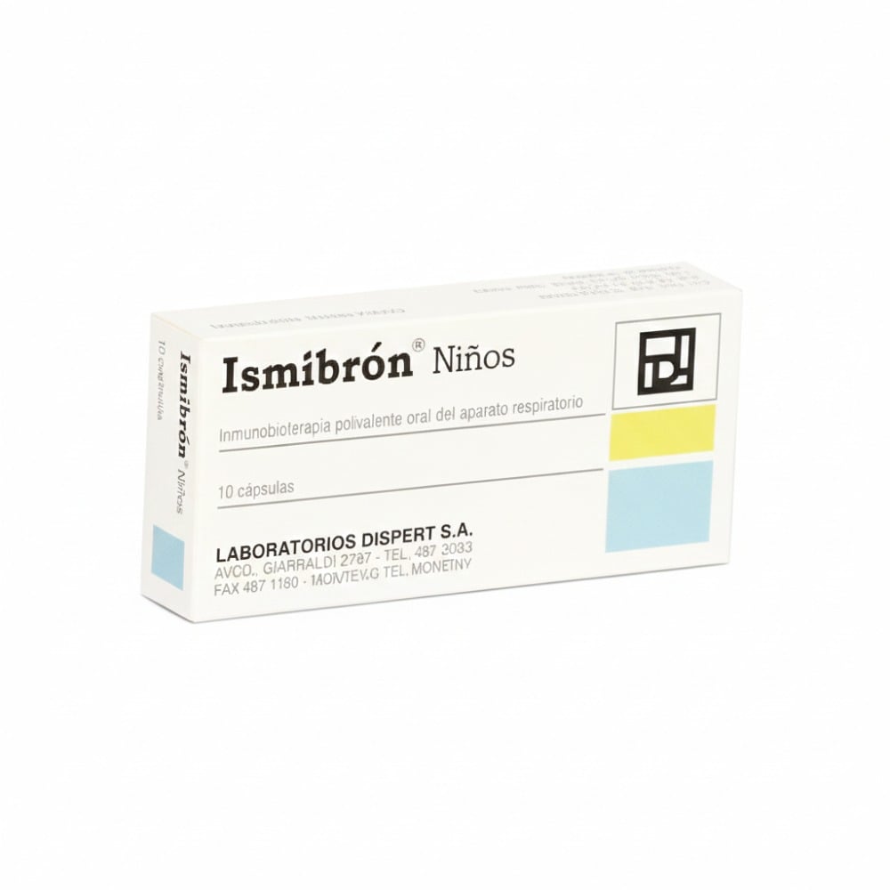 Ismibrón Infantil 10 Cápsulas
