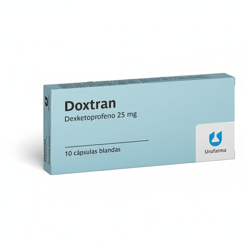 Doxtran 25 mg 10 Cápsulas Blandas