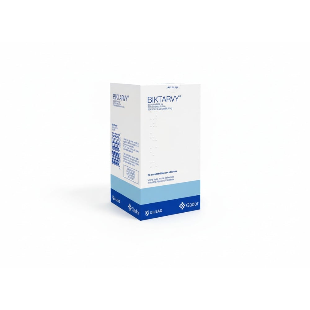Biktarvy 50/200/150 mg 30 Comprimidos Recubiertos