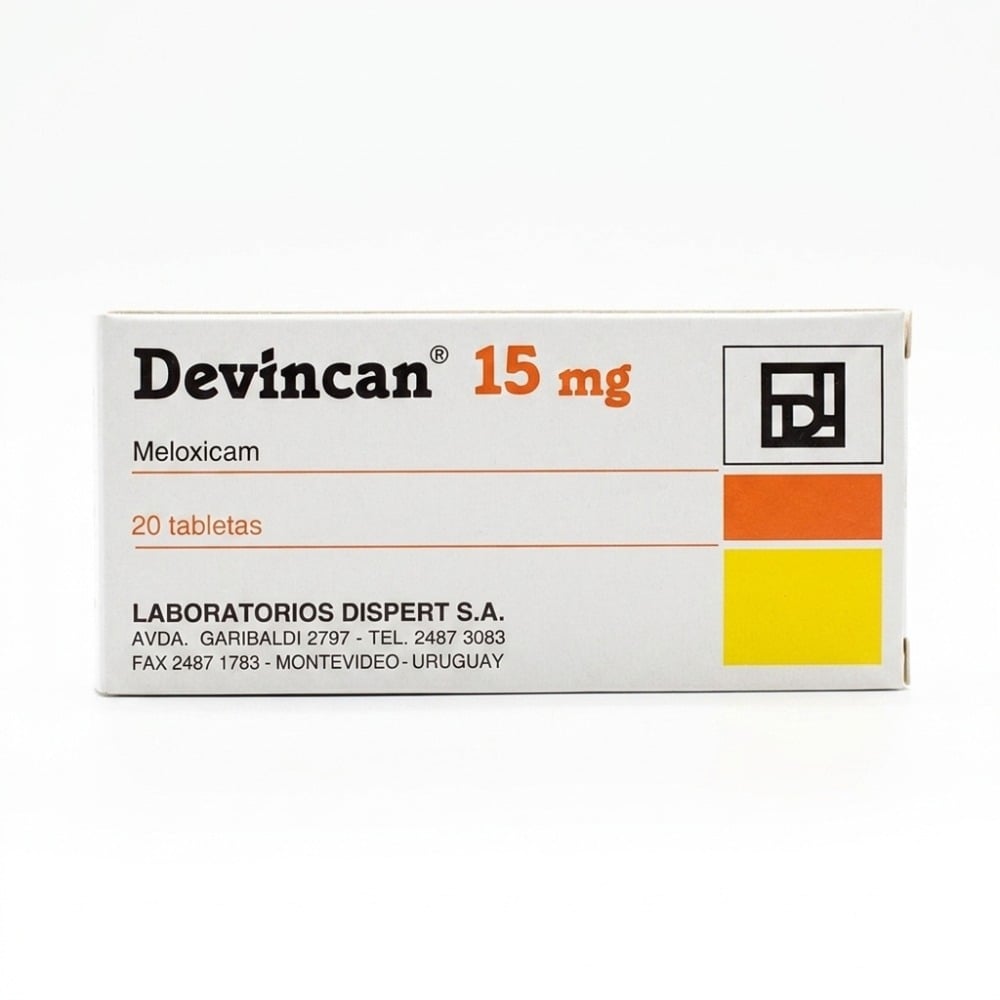 Devincan 15 mg 20 Tabletas