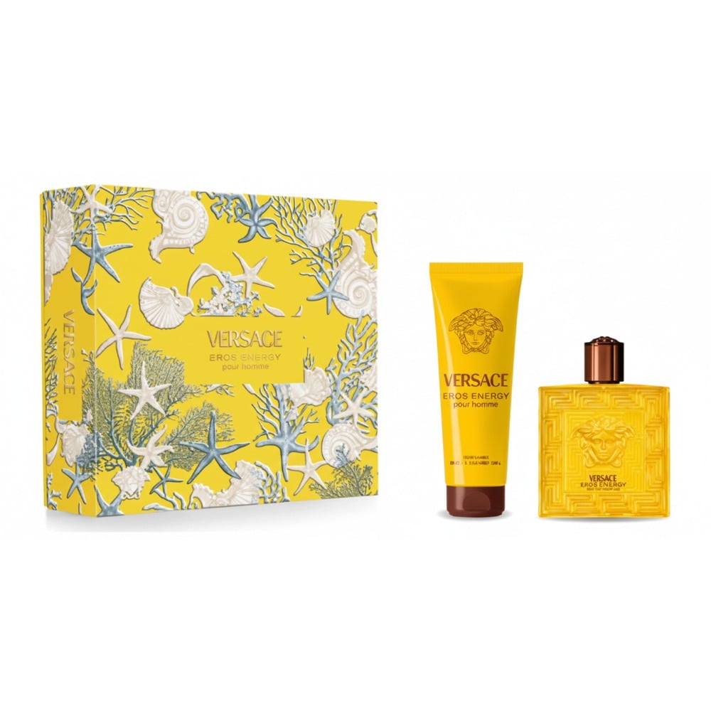 Cofre Versace Perfume Eros Energy Homme EDP 100 ml + Gel de Ducha 150 ml