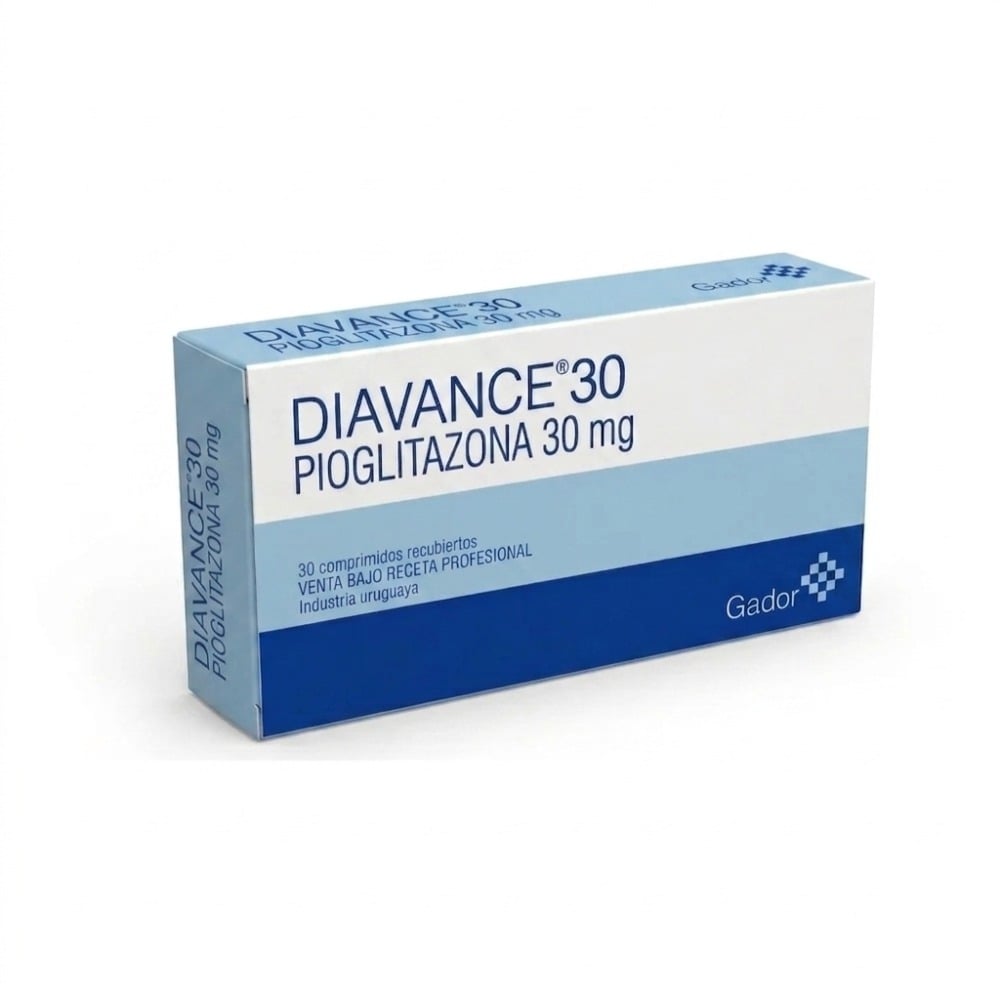 Diavance 30 mg 30 Comprimidos Recubiertos