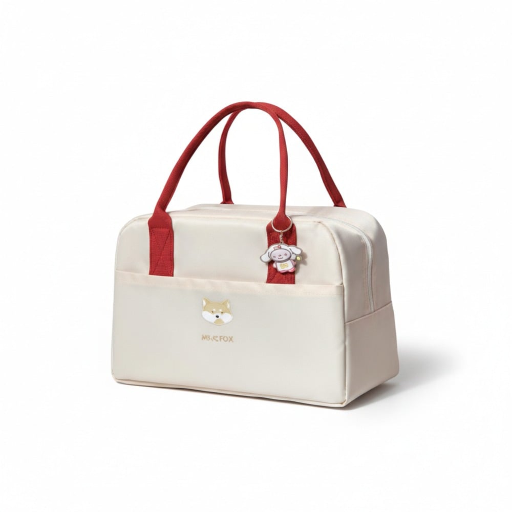 Lunchera Térmica Happy Paper Beige