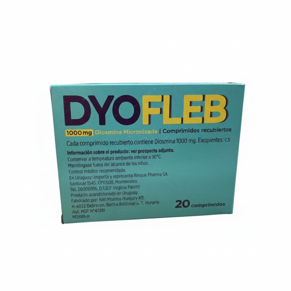 Dyofleb 1000 mg 20 Comprimidos Recubiertos