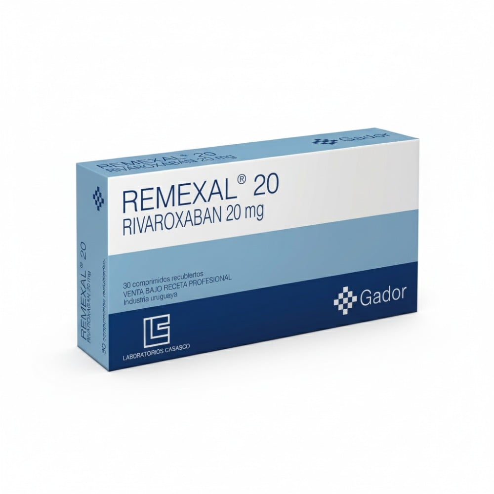 Remexal 20 mg 30 Comprimidos Recubiertos 