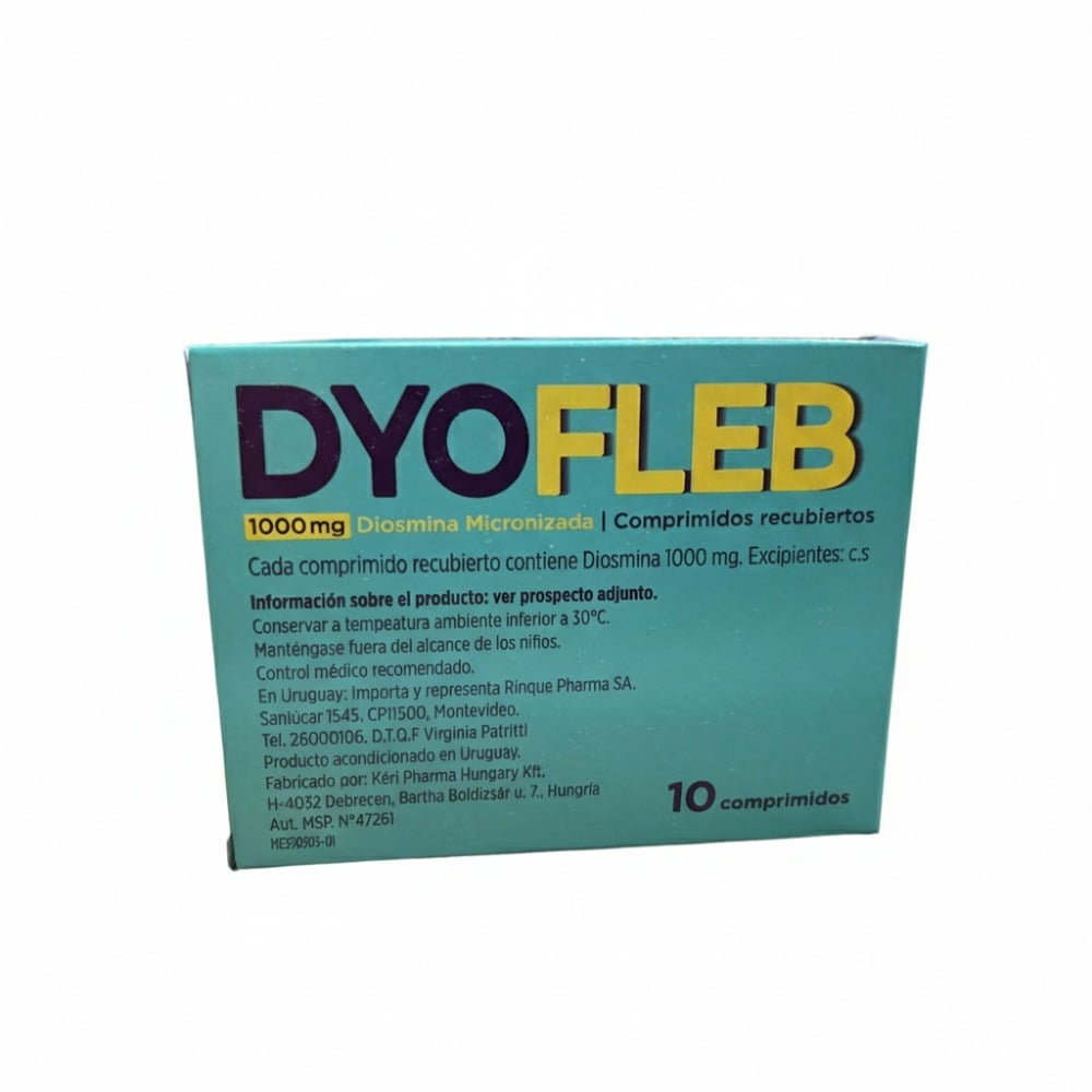 Dyofleb 1000 mg 10 Comprimidos Recubiertos