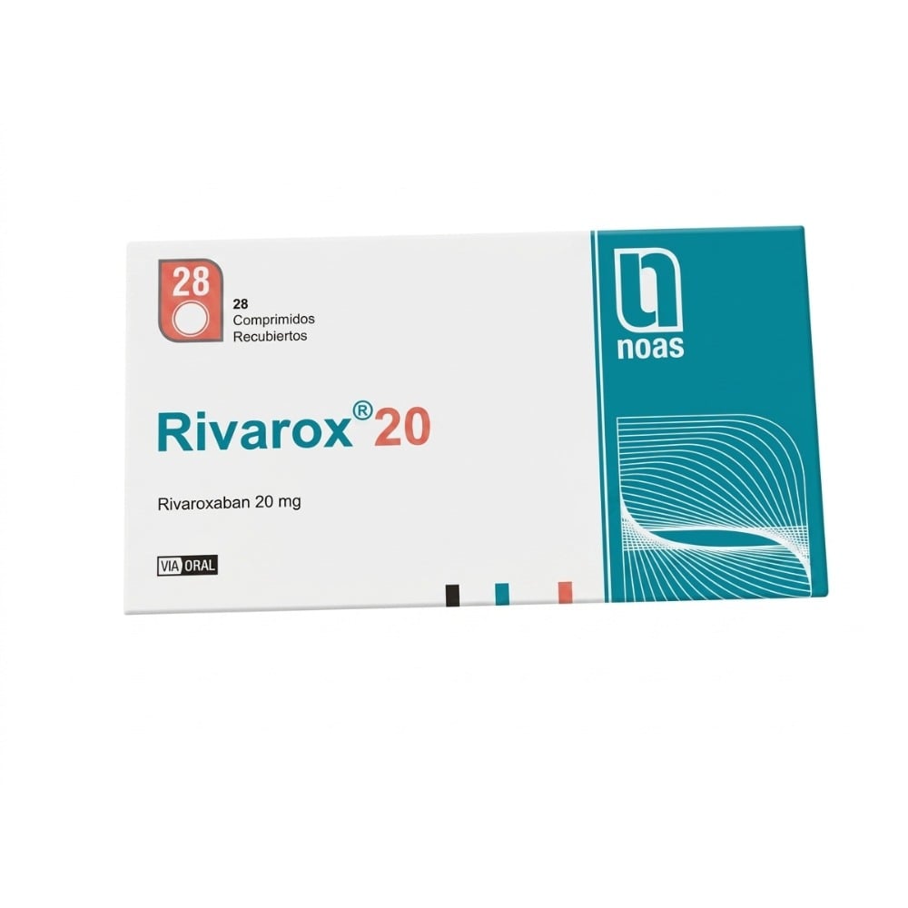 Rivarox 20 mg 28 Comprimidos Recubiertos