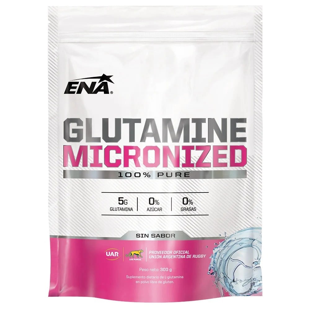 Glutamina Micronizada ENA sin Sabor 300 g