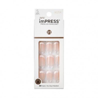 Uñas Postizas Impress Nails Chic French IM38