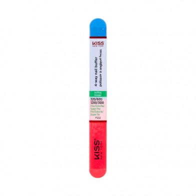 Lima de Uñas Kiss Ny 4 Lados Nail Buffer F222 320/600