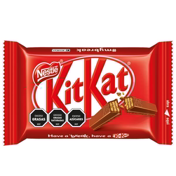 OBLEA DE CHOCOLATE KIT KAT SINGLE 41 5GRS