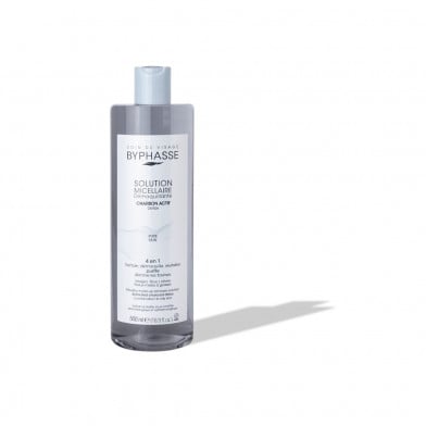 Agua Micelar Byphasse Carbón Activo 500 ml