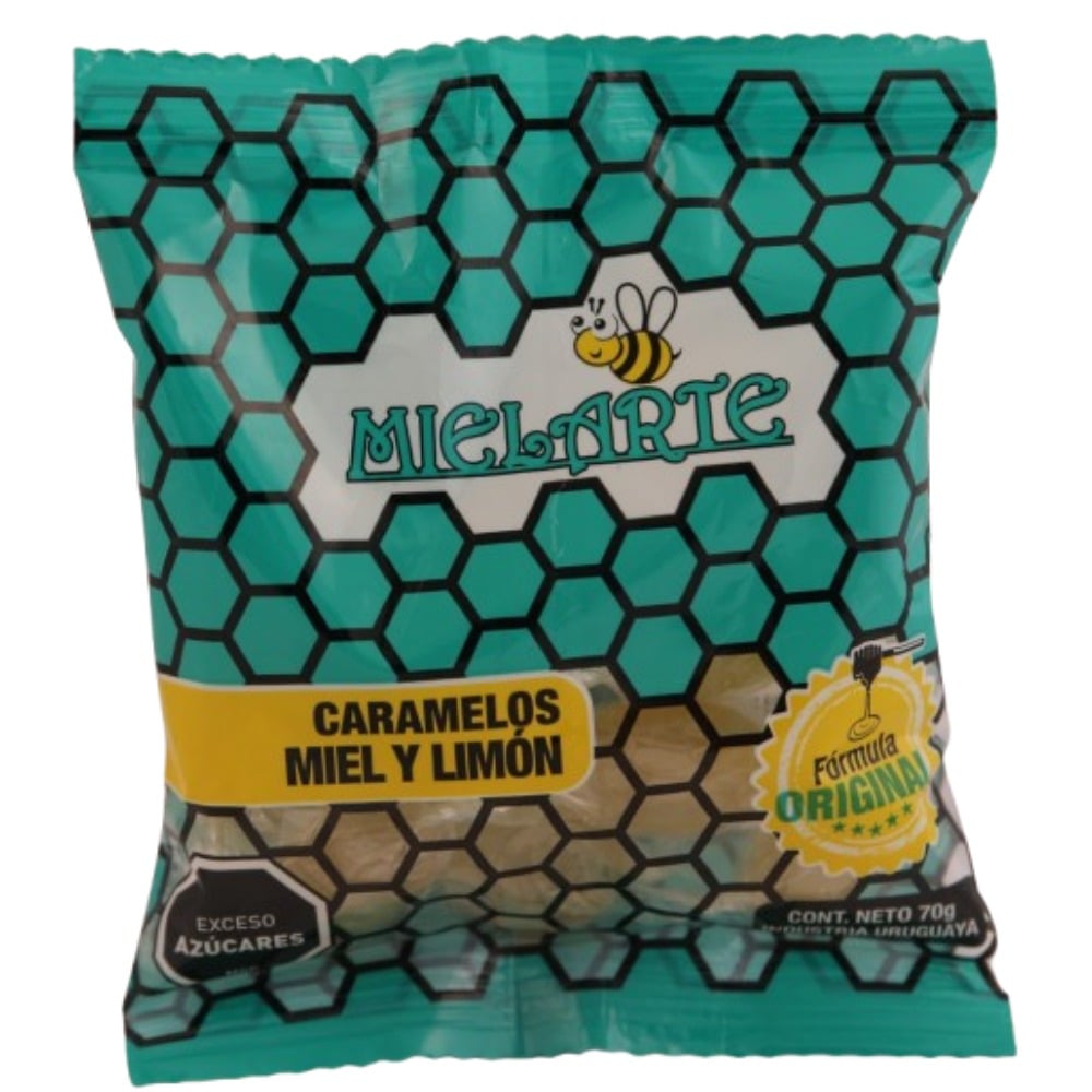 Caramelos Mielarte Miel y Limón 70 g